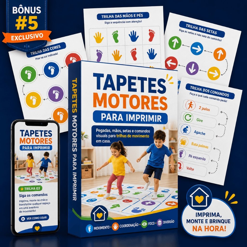 Bônus 5 - Tapetes Motores para Imprimir