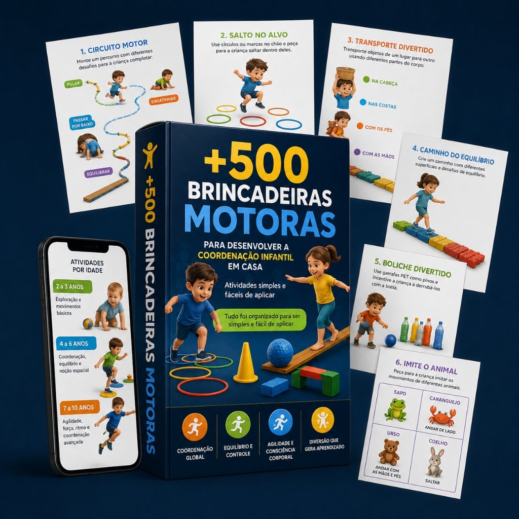 Pacote Completo Brincadeiras Motoras